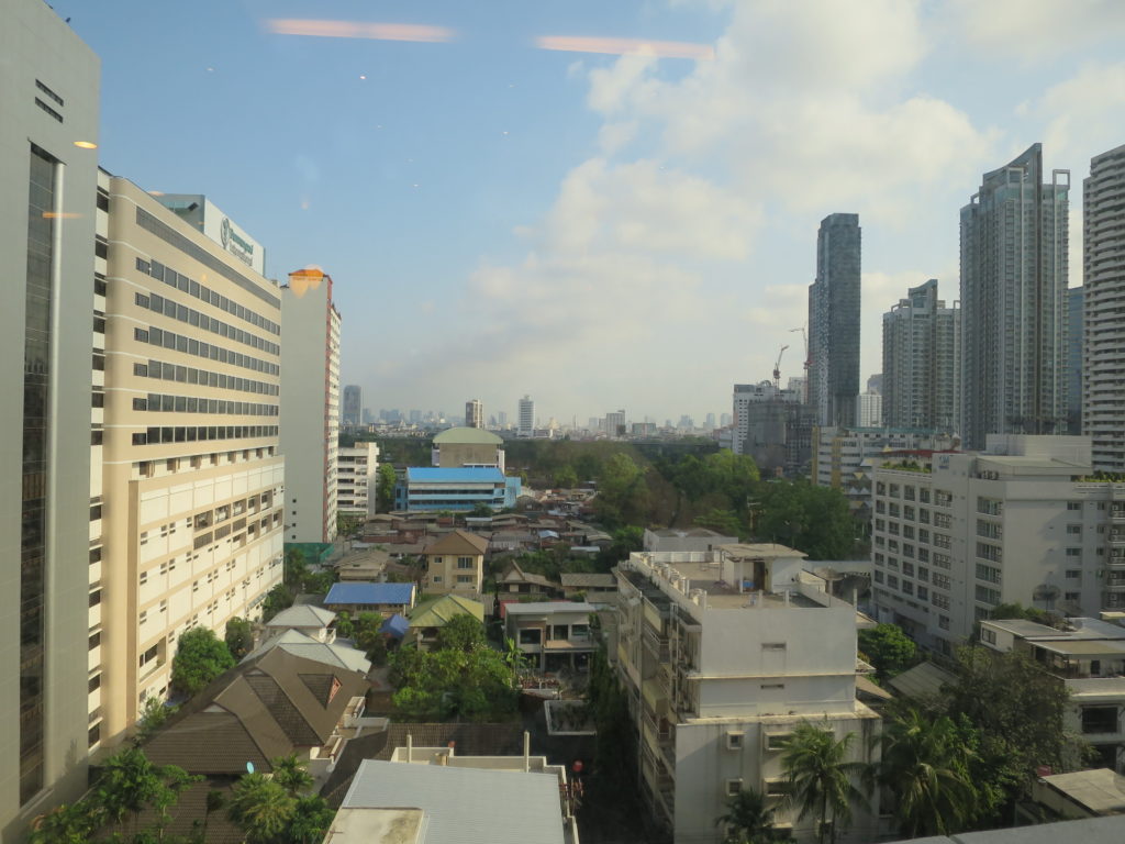 Biopsie in Bangkok - Ausblick aus dem Bumrungrad International Hospital