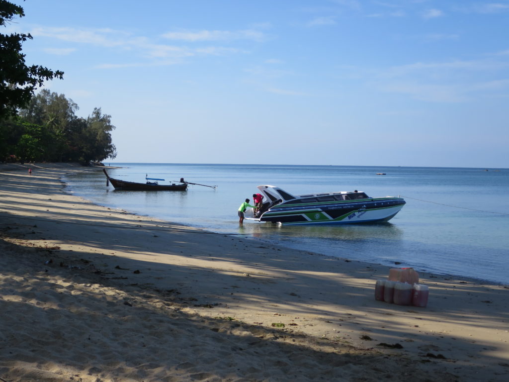 Unser Speedboat von Koh Jum nach Koh Mook