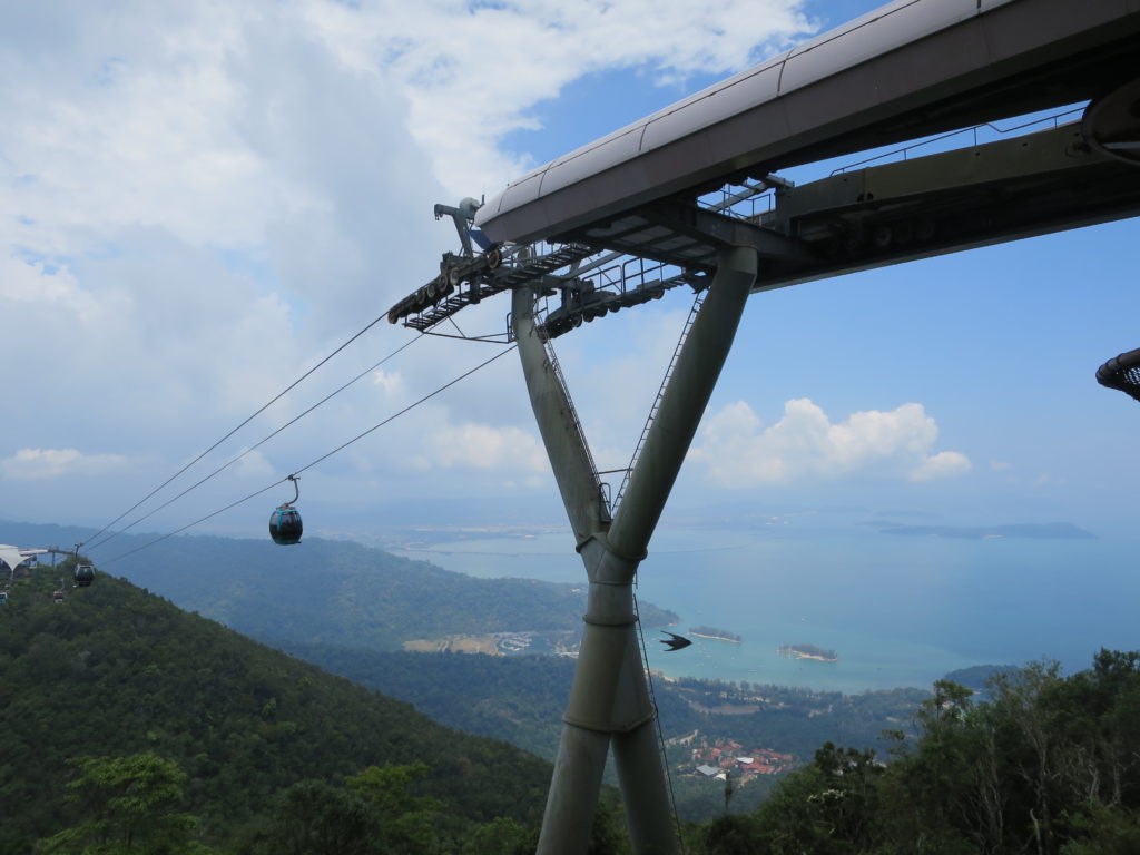 Gondelbahn auf den Mount Mat Cingcang, Penang