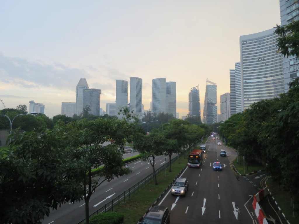 Unser erster Blick auf Singapur