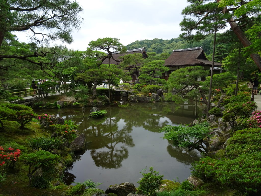 Garten beim Ginkaku-ji in Kyoto in Kyoto
