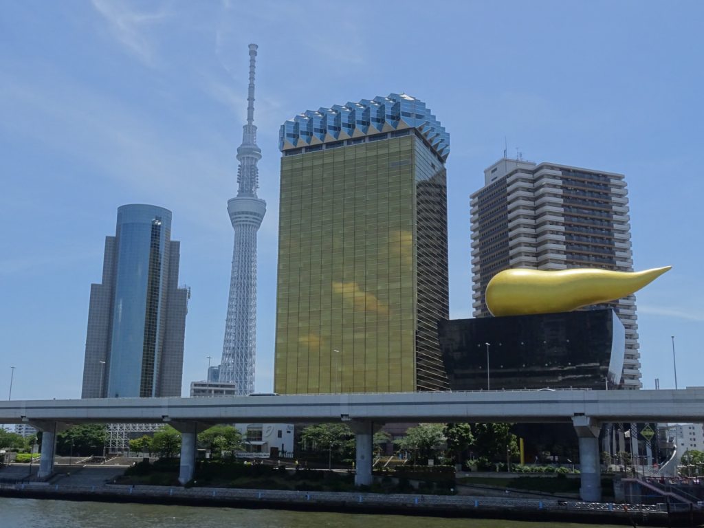 Asahi Headquarter und Tokyo Sky Tree