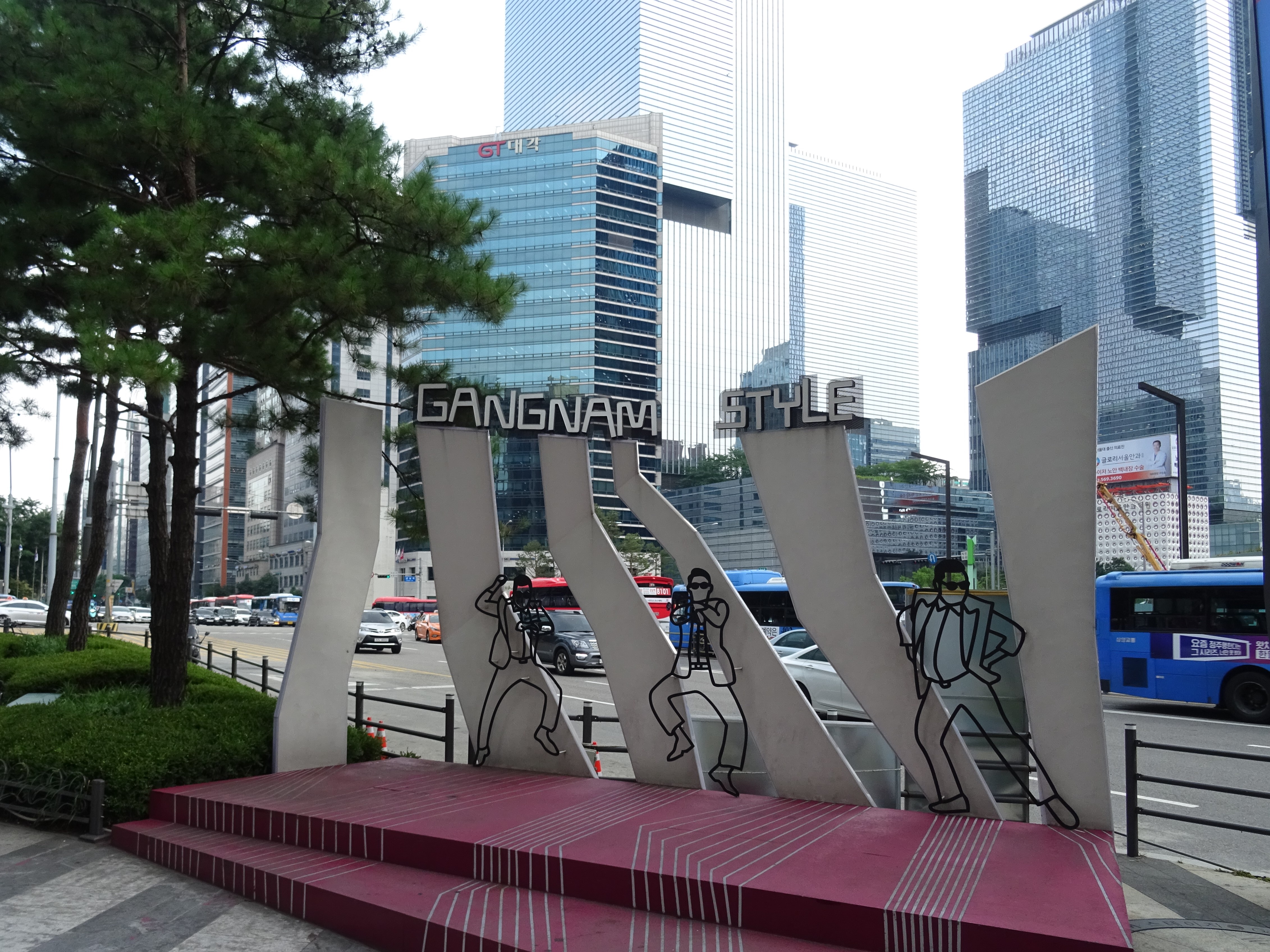 Gangnam Distrikt in Seoul